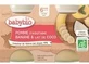 Фруктовый перекус Babybio яблоко, банан и кокосовое молоко 2 x 130 г