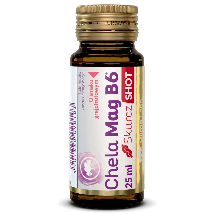 Olimp Chela-Mag B6 Skurcz Shot, зі смаком грейпфрута, 25 мл: ціни та характеристики