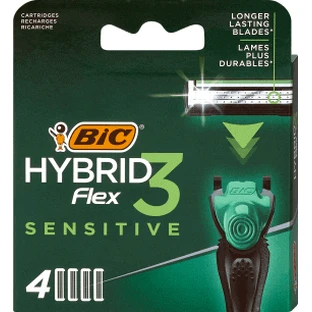 Змінні касети для бритви BIC 3Flex 3 Sensitive, 1 шт.