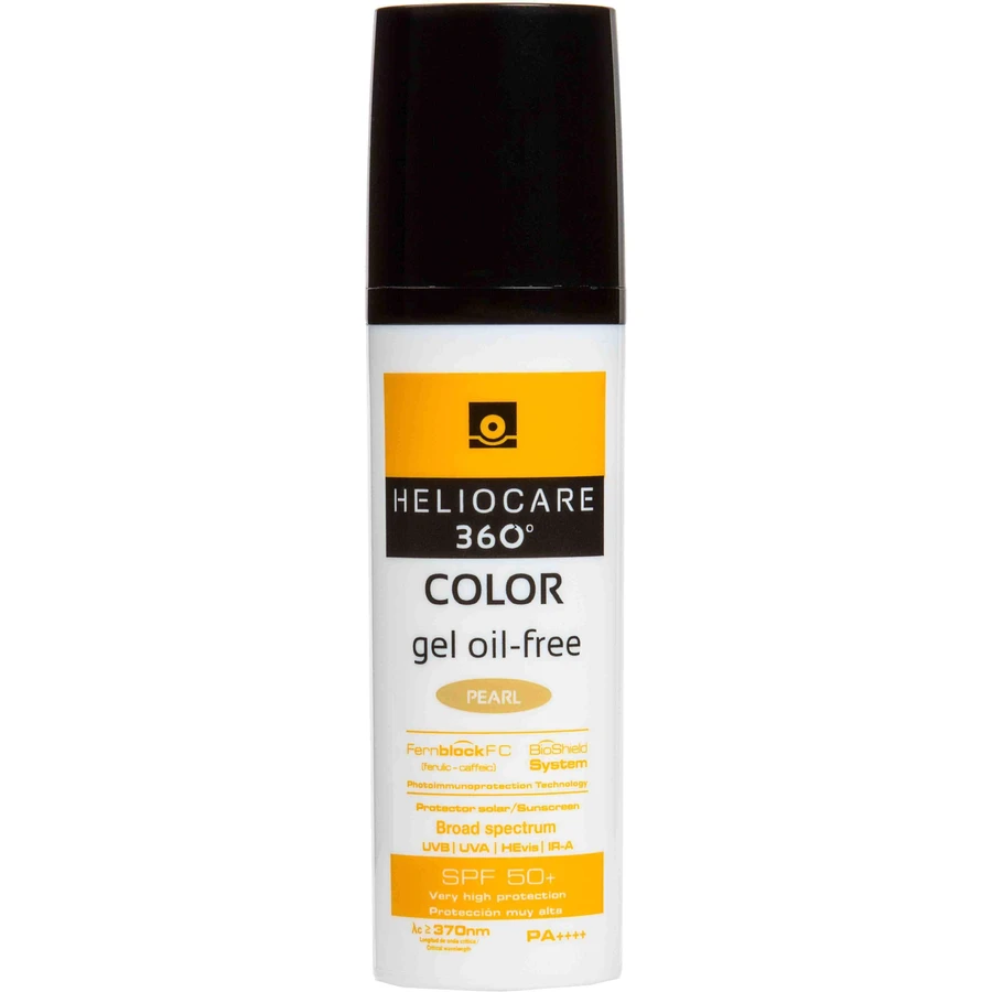 Гель-фарба Heliocare 360° Color Gel без олії SPF 50+ Pearl 50 мл: ціни та характеристики