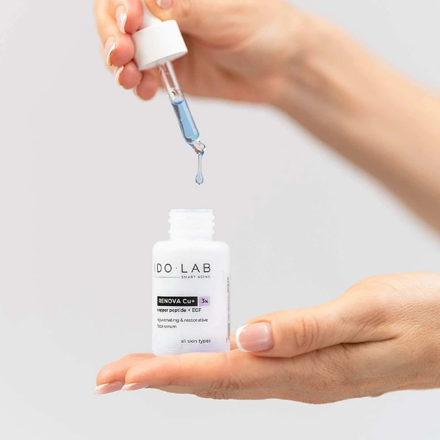 Ido Lab Renova Cu+, омолоджуюча сироватка з пептидом міді, 30 мл: ціни та характеристики