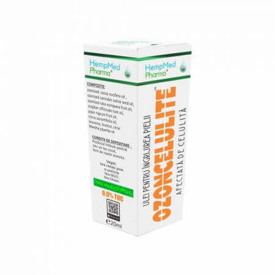 Озонированное масло Озонцеллюлит, 20 мл, HempMed Pharma: цены и характеристики