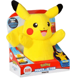 Пикачу - плюшевая игрушка с функцией Power Action, +3 года, Pokemon