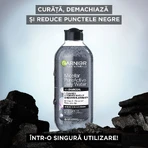 Міцелярна вода Skin Naturals з гелевою текстурою, збагачена саліциловою кислотою та активованим вугіллям, 400 мл, Garnier: ціни та характеристики