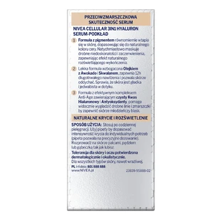Nivea Hyaluron Cellular Filler 3in1, сыворотка тональная, натуральный цвет, 30 мл