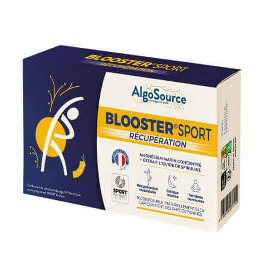 Спортивна підготовка Blooster, 5 пляшок, Algosource: ціни та характеристики