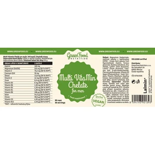 GreenFood Харчування GreenFood Multi VitaMin Хелат для чоловіків 90 капсул