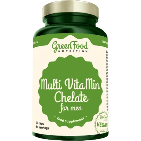 GreenFood Харчування GreenFood Multi VitaMin Хелат для чоловіків 90 капсул: ціни та характеристики