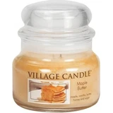 Village Candle Ароматична свічка у склі - Кленова олія - Кленовий сироп, маленька 1×1 шт, ароматична свічка