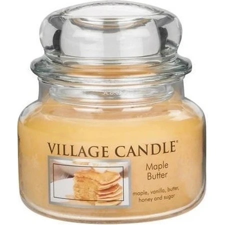 Village Candle Ароматична свічка у склі - Кленова олія - Кленовий сироп, маленька 1×1 шт, ароматична свічка: ціни та характеристики