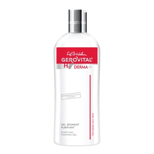 Гель для умывания Gerovital H3 Derma+, очищающий для жирной кожи, 200 мл