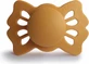 FRIGG Lucky симметричная силиконовая соска Honey Gold, 0-6м 1×1шт, силиконовая соска