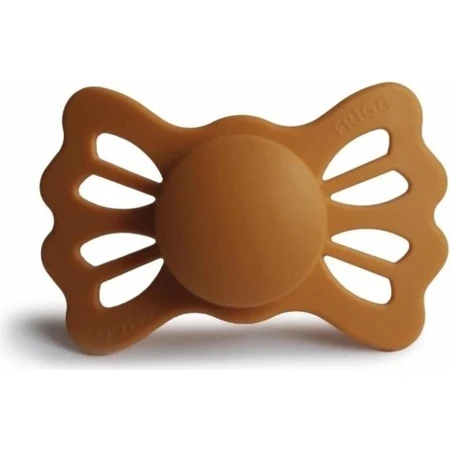 FRIGG Lucky симметричная силиконовая соска Honey Gold, 0-6м 1×1шт, силиконовая соска: цены и характеристики