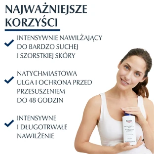 Eucerin UreaRepair Plus, лосьон для тела с 10% мочевины для очень сухой и грубой кожи, 250 мл