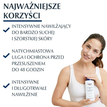 Eucerin UreaRepair Plus, лосьон для тела с 10% мочевины для очень сухой и грубой кожи, 250 мл: цены и характеристики