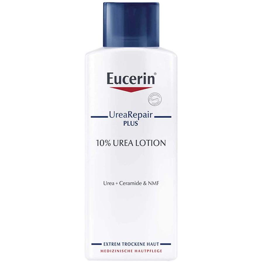 Eucerin UreaRepair Plus, лосьон для тела с 10% мочевины для очень сухой и грубой кожи, 250 мл: цены и характеристики
