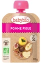 Органическое пюре Babybio из яблок и инжира, 90 г
