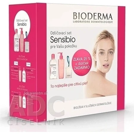 BIODERMA Sensibio Gel 200 мл 1+1 Festival 2×200 мл, гель для вмивання: ціни та характеристики