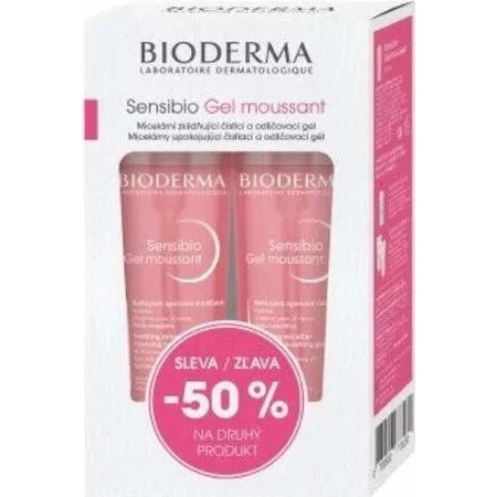 BIODERMA Sensibio Gel 200 мл 1+1 Festival 2×200 мл, гель для вмивання: ціни та характеристики