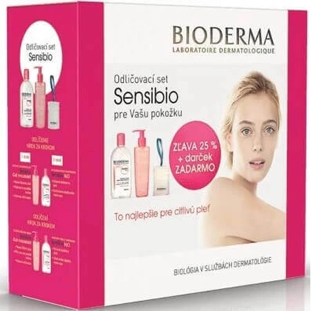 BIODERMA Sensibio Gel 200 мл 1+1 Festival 2×200 мл, гель для вмивання: ціни та характеристики