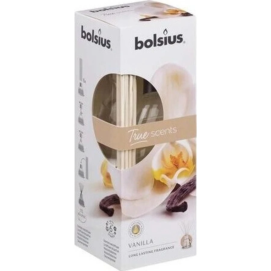 Bolsius Aromatic 2.0 Диффузор 45 мл Ваниль 1×45 мл, ароматический диффузор: цены и характеристики