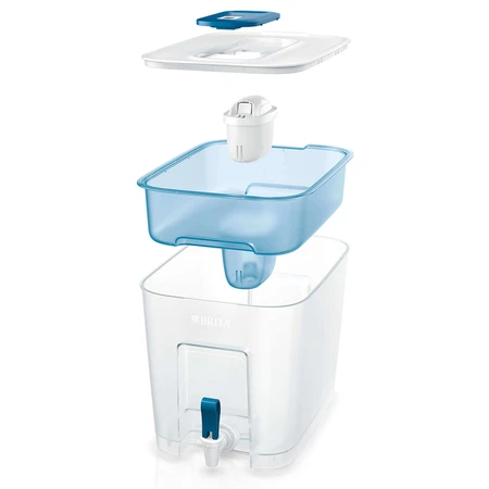 Brita Flow, фільтр-дозатор 8,2 л з краном для води, синій + фільтр Maxtra Pro Pure Performance, 1 шт.: ціни та характеристики