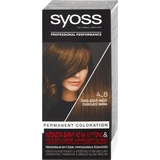 Syoss Цветной перманентный лак для ногтей 4-8 атен Шоколад, 1 шт
