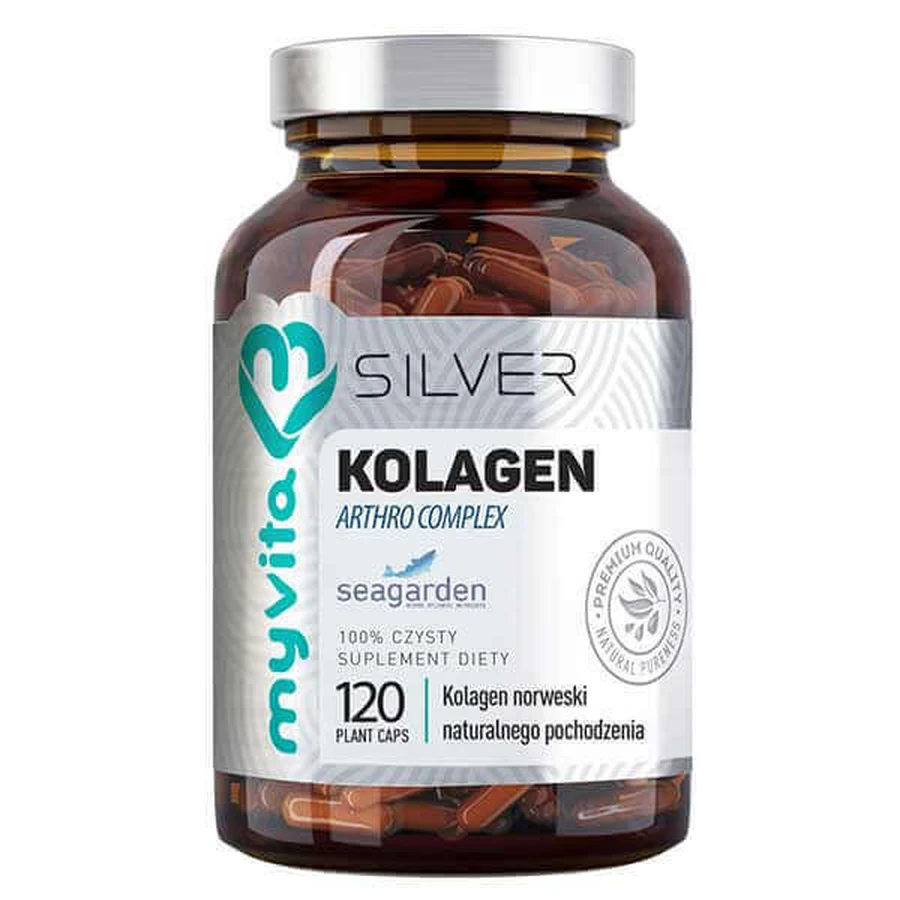 MyVita Silver Collagen Arthro 120 капсул: цены и характеристики