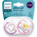 Philips Avent Ultra air пустышка для животных 0-6м диева 2 шт: цены и характеристики