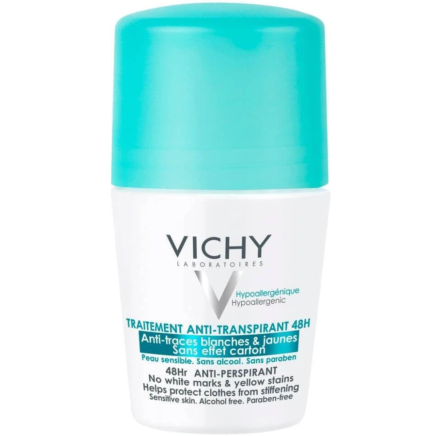 Дезодорант-антиперспірант Vichy 48h Roll-on 50 мл: ціни та характеристики