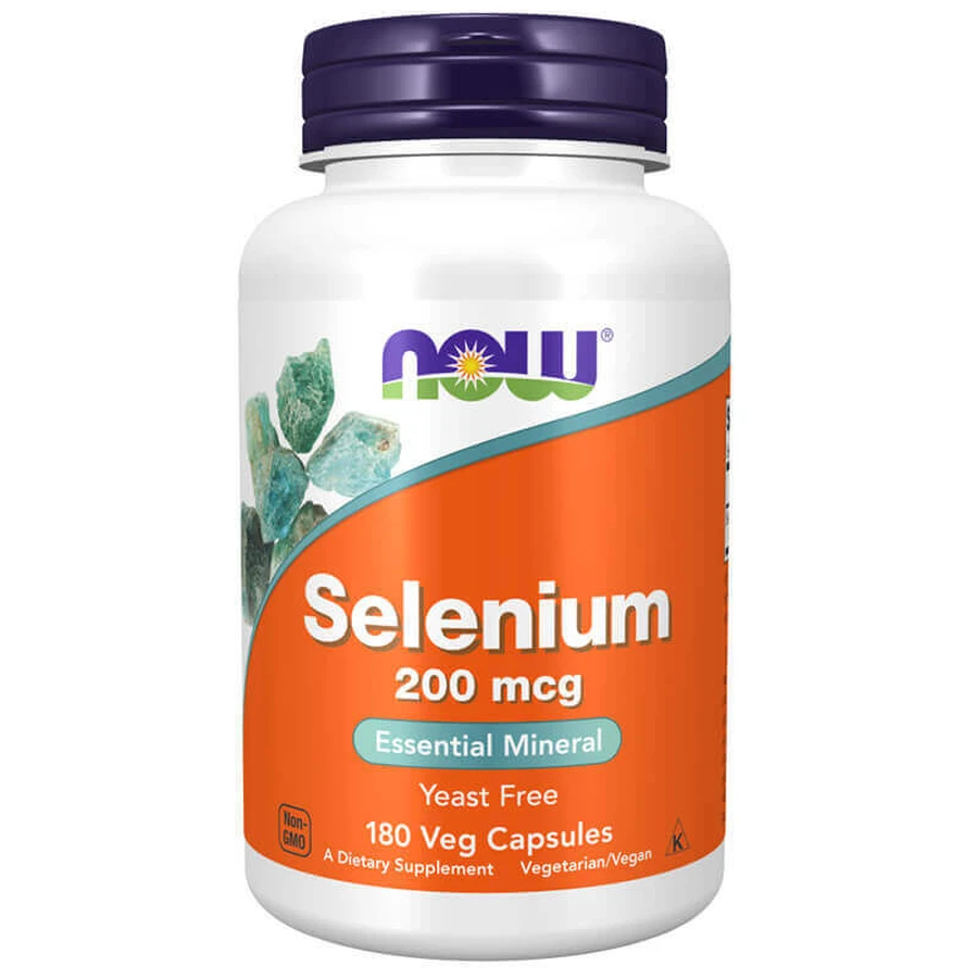Now Foods Selenium, селен 200 мкг, 180 капсул: ціни та характеристики
