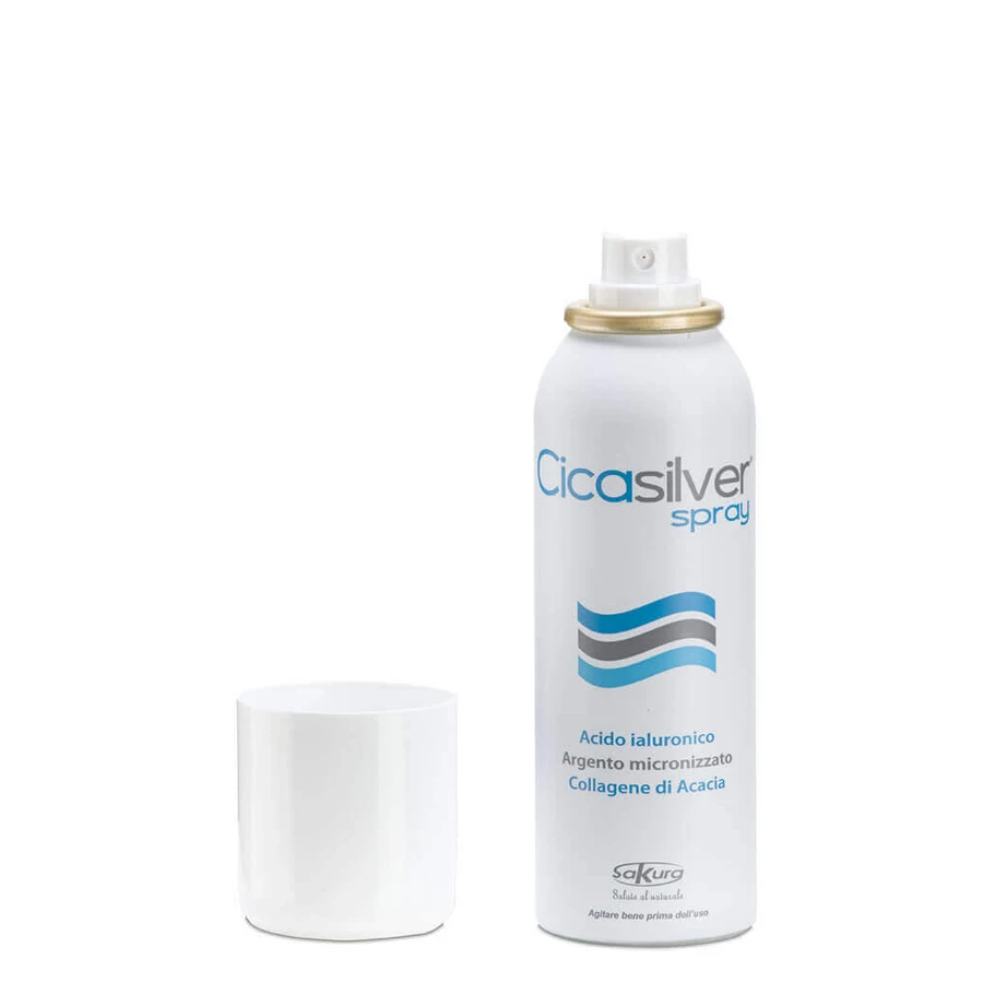 Спрей Sakura Italia CicaSilver Spray Cicatrizant, заживляющий, 125 мл: цены и характеристики