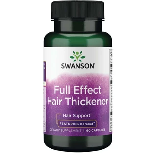 Swanson Full Effect Hair Thickener, 60 капсул