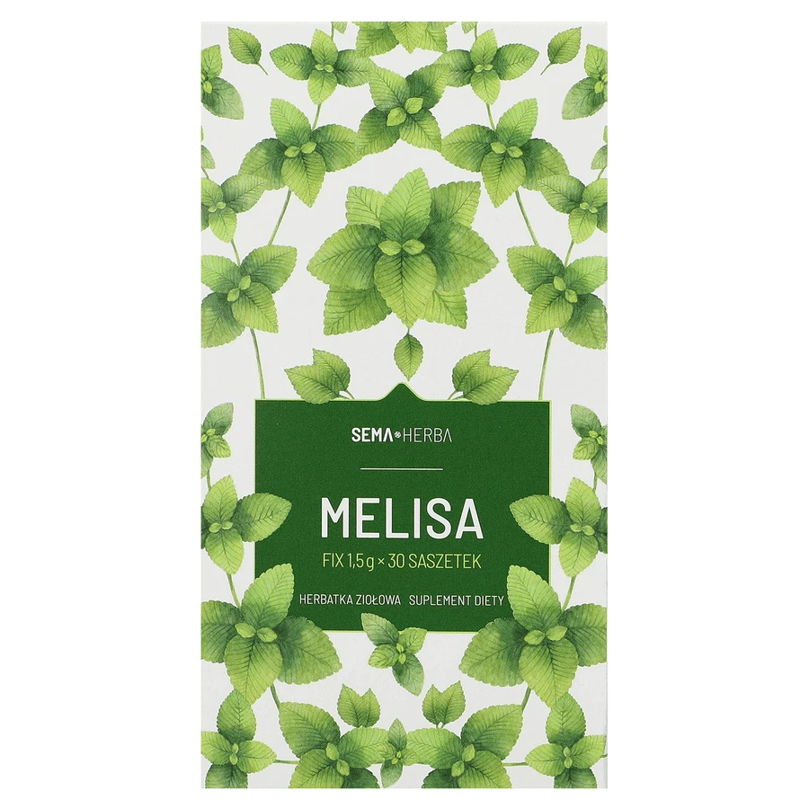 SEMA Herba Melissa Fix, 1,5 г х 30 пакетиків: ціни та характеристики