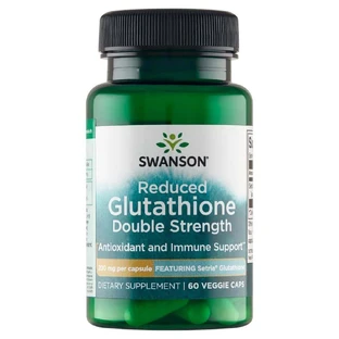 Swanson L-Glutathione, L-глютатион 200 мг, 60 вегетарианских капсул