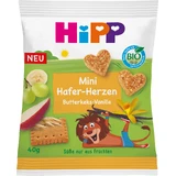 HiPP BIO Фруктово-злаковые сердечки Масляное печенье-Ваниль 40 г