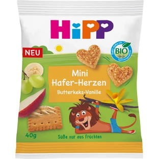 HiPP BIO Фруктово-злакове печиво здобне з ваніллю 40 г