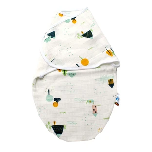 Система пеленания из флокированного муслина, 3-6 месяцев, 2 штуки, Baltic Bebe