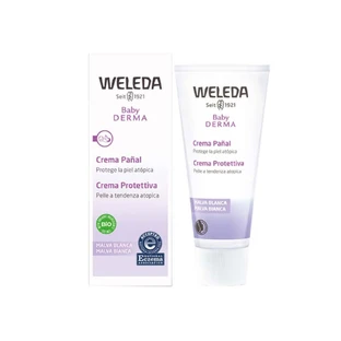Крем под подгузник с белой нальбой, Baby Derma, 50 мл, Weleda