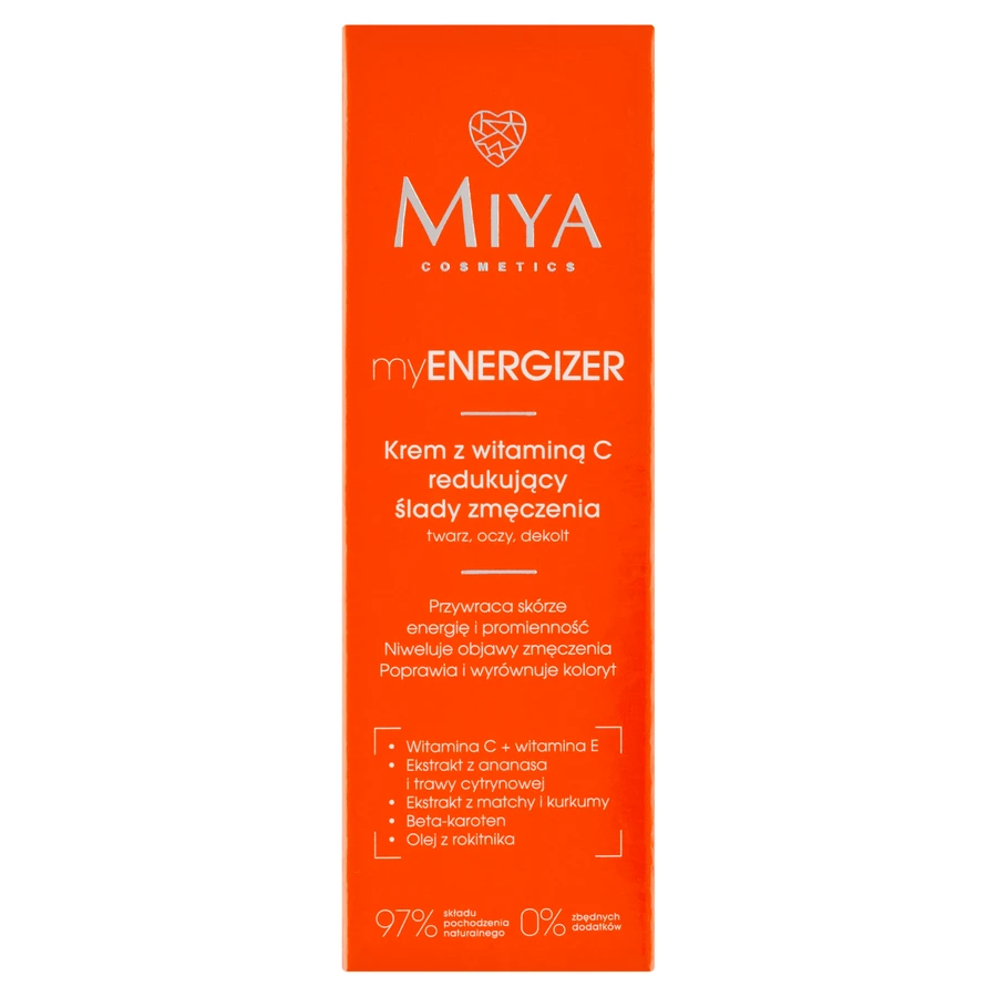 Miya myENERGIZER, крем з вітаміном С для зменшення тьмяності, 40 мл: ціни та характеристики