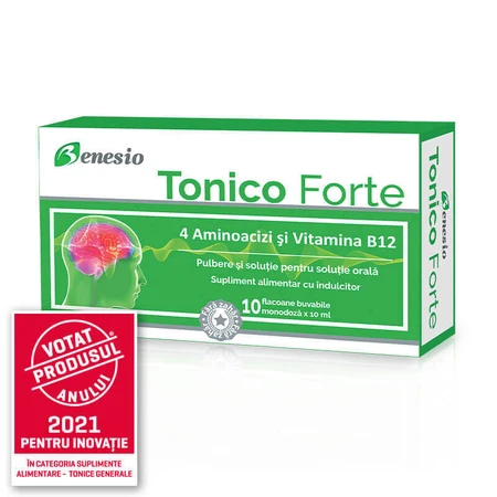 Benesio Tonico Forte, 10 мл х 10 флаконів: ціни та характеристики