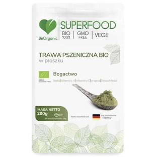 Біопорошок BeOrganic Пшеничний пирій 200г