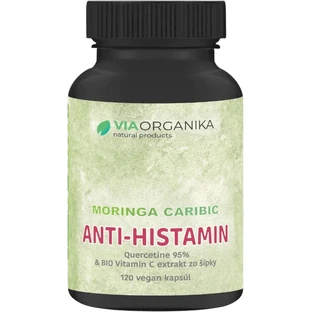 Via Organika moringa caribic Анти-гістамін 120 капсул