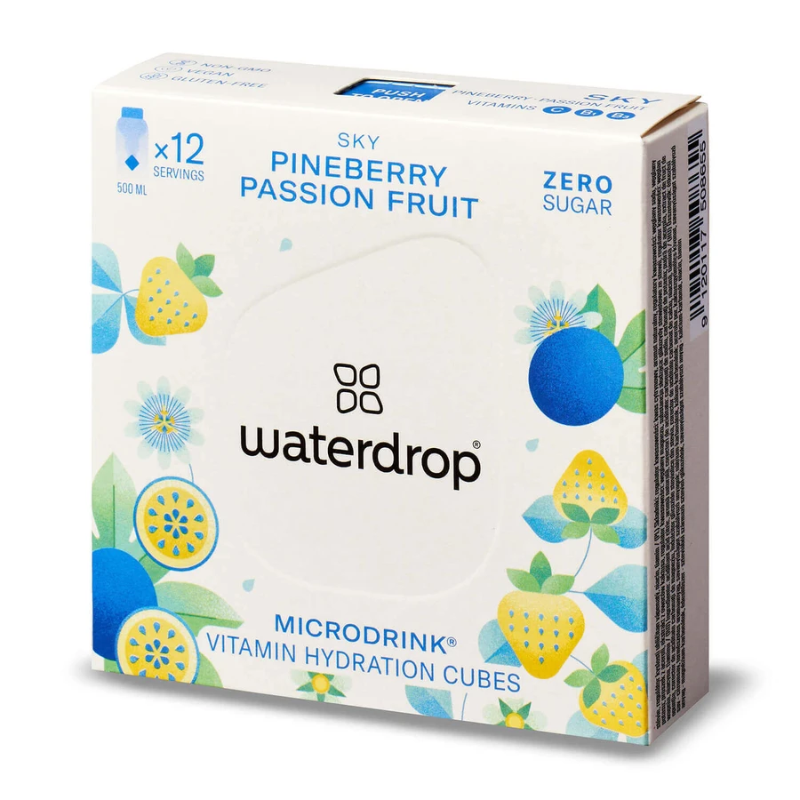 Waterdrop Microdrink Sky, розчинні вітамінні кубики для води, 12 штук: ціни та характеристики