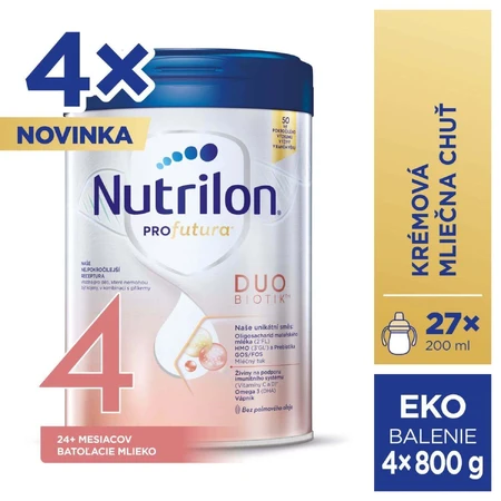 Nutrilon Profutura® DUOBIOTIK™ 4 молоко для дітей раннього віку з Великобританії. 24 місяці 4 х 800 г: ціни та характеристики