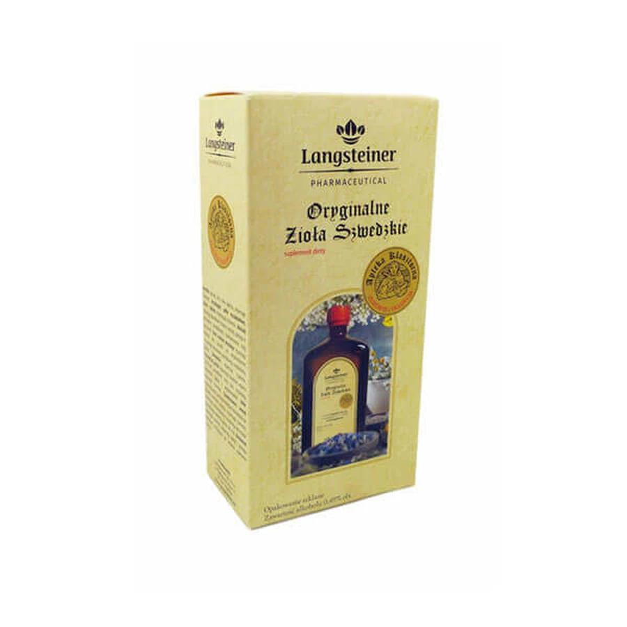 Langsteiner Original Swedish Herbs, 250 мл УПАКОВКА ДЕФЕКТИРОВАНА: цены и характеристики