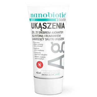 Nanobiotic Med Silver ukszenia, el agodzcy skutki uksze, 40 мл