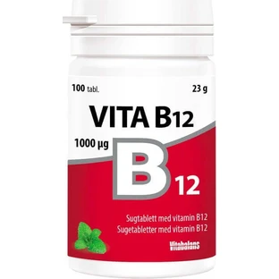 Витабаланс ВИТА B12 1 мг 1×100 табл, B12 в форме таблеток