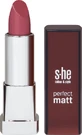 She color&amp;style Ruj perfect matt 333/420, 5 г