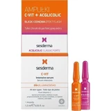 sesderma FLASH EFEKT ACGLICOLIC + C-VIT сироватка 1×2x1,5 мл, сироватка з високим вмістом гліколевої кислоти